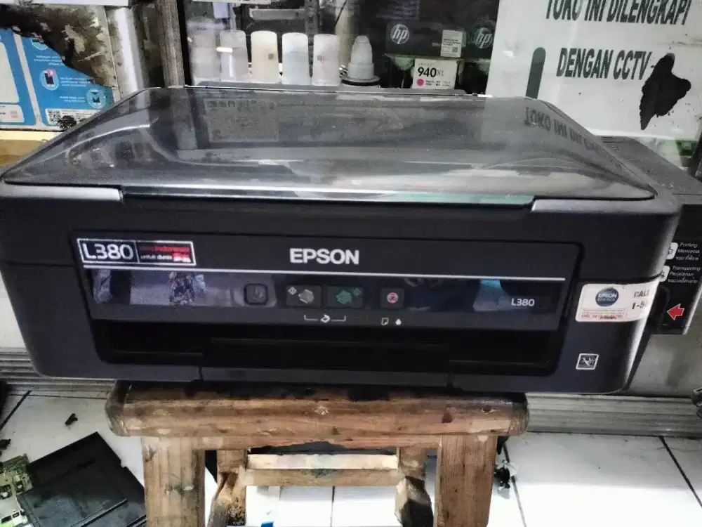 Printer epson L380 print scan copy seken siap pakai