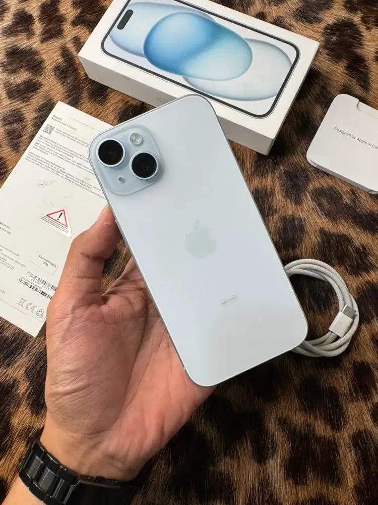 iPhone 15 128GB BH99 Resmi (Blue)
