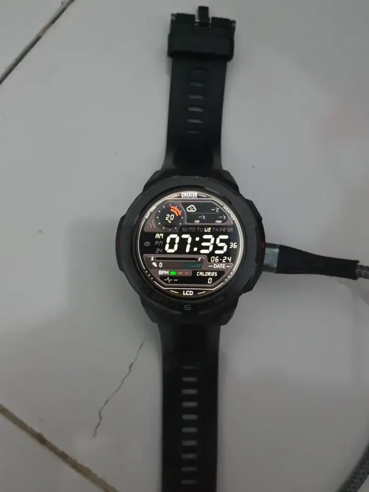 Smartwatch Honor GS Pro Hitam
