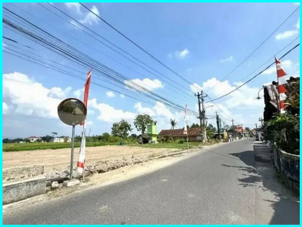 Dekat Candi Kedulan Tanah Yogyakarta di Purwomartani