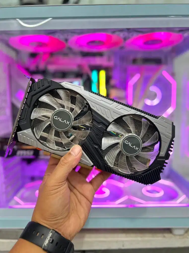VGA GALAX ARGB RTX 2060 Super 8GB GDDR6 256Bit Dual Fan OC BP Mulus