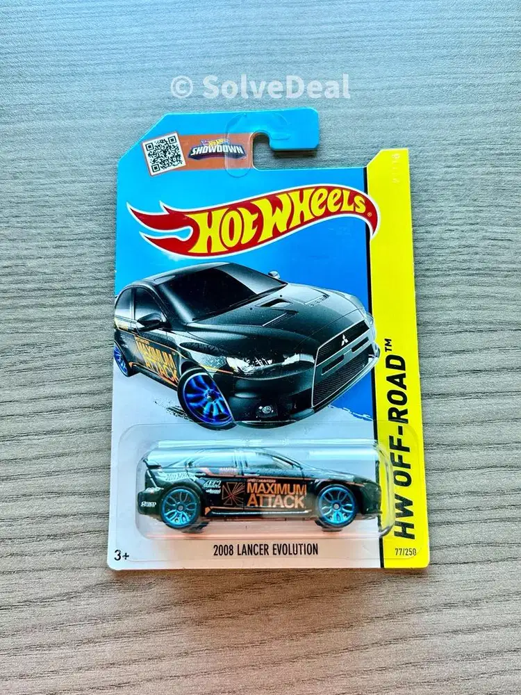 Hot Wheels 2008 Mitsubishi Lancer Evolution 2015 Koleksi Hotwheels
