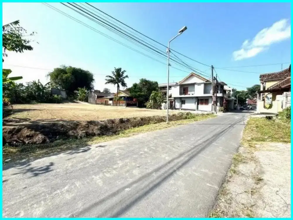 Dekat Pasar Kolombo Jual Tanah Jogjadi Gentan