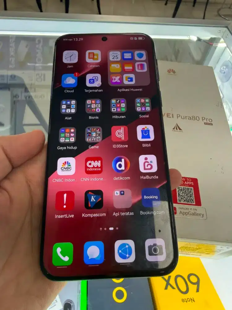 Hauwei pura 80 pro 12/512gb lengkap