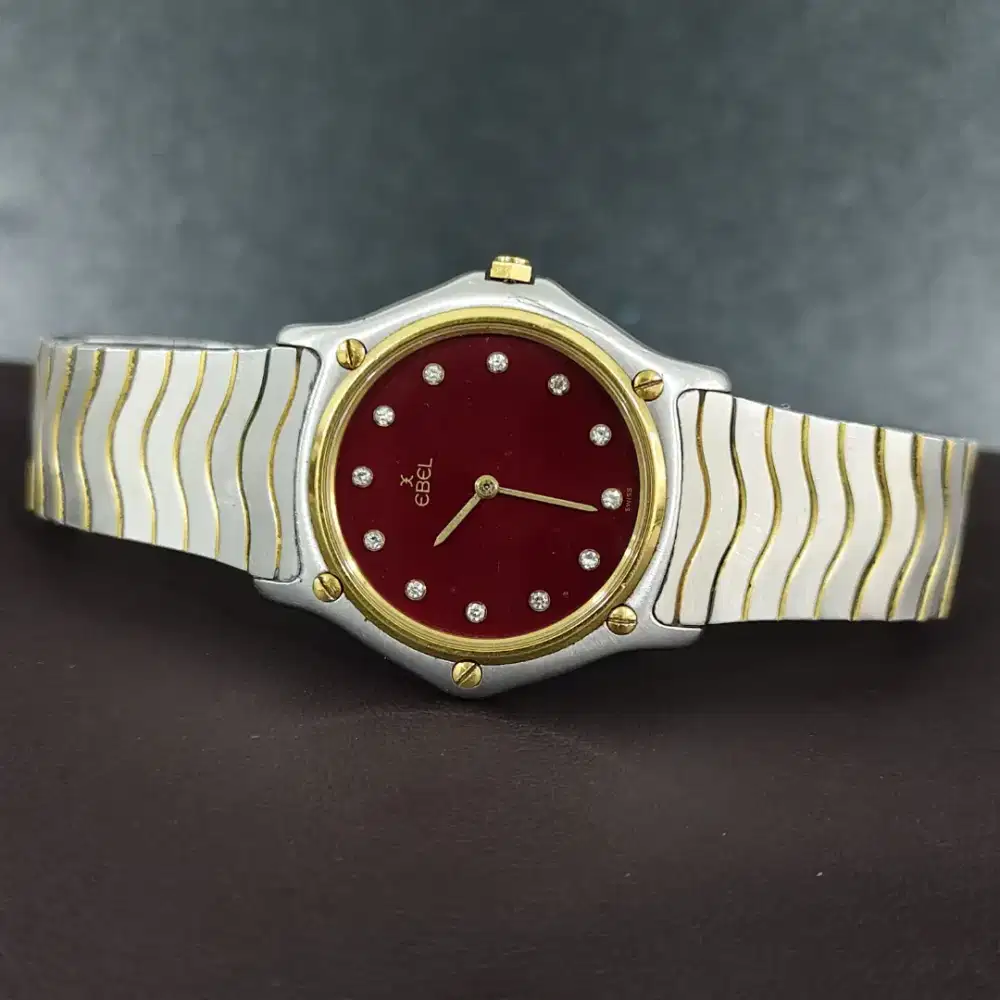 [For Sale] 3bel Classic Wave 181909 31mm TwoTone 18k diamond