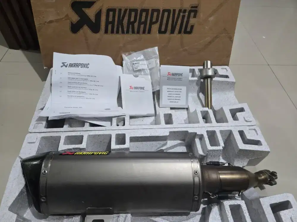 Knalpot Akrapovic Slovenia Xmax