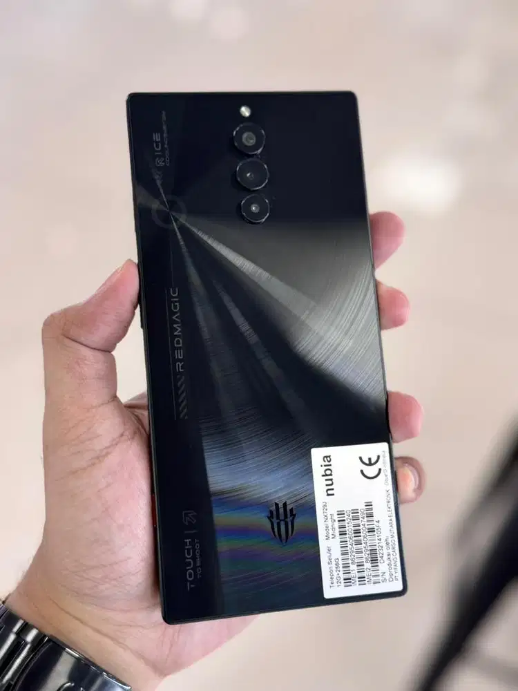Redmagic 8s Pro 12/256gb Black Fullset Mulus