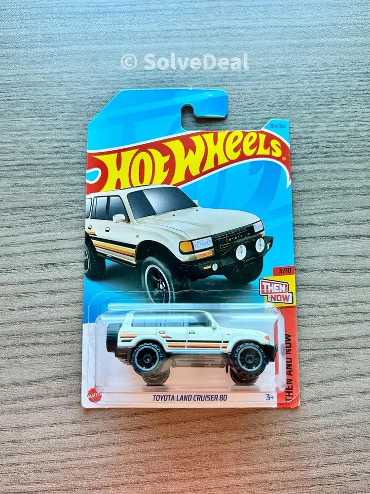 Hot Wheels Toyota Land Cruiser 80 2023 Ivory Koleksi Hotwheels