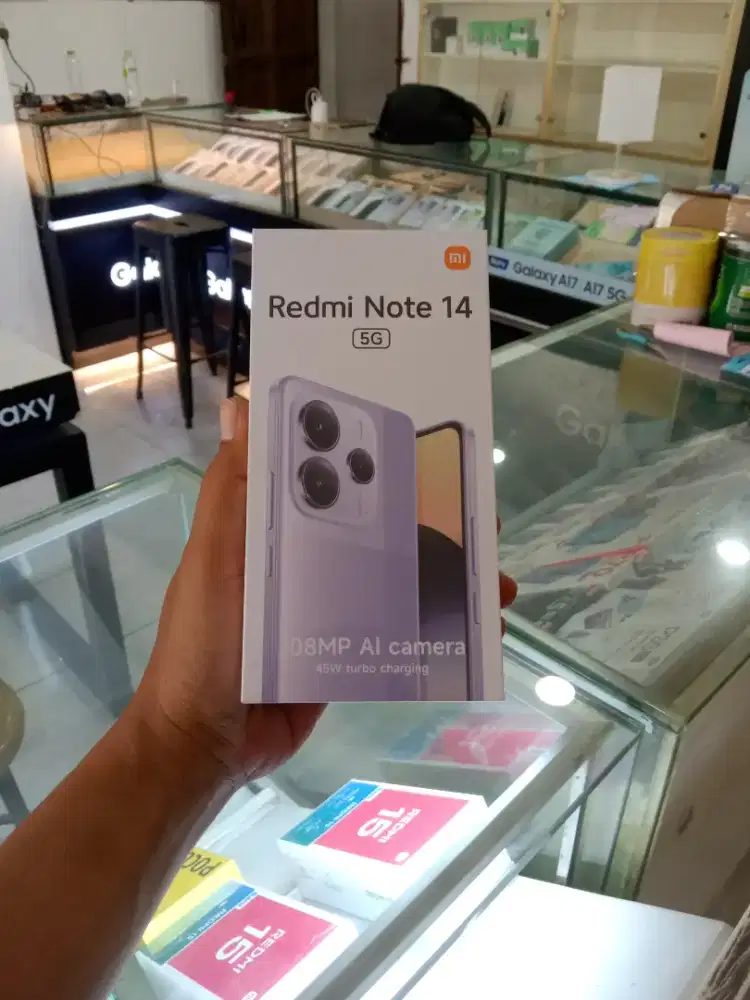 [ Fast respon WA ] Xiaomi Redmi Note 14 5G 12/512 Garansi resmi 15bln