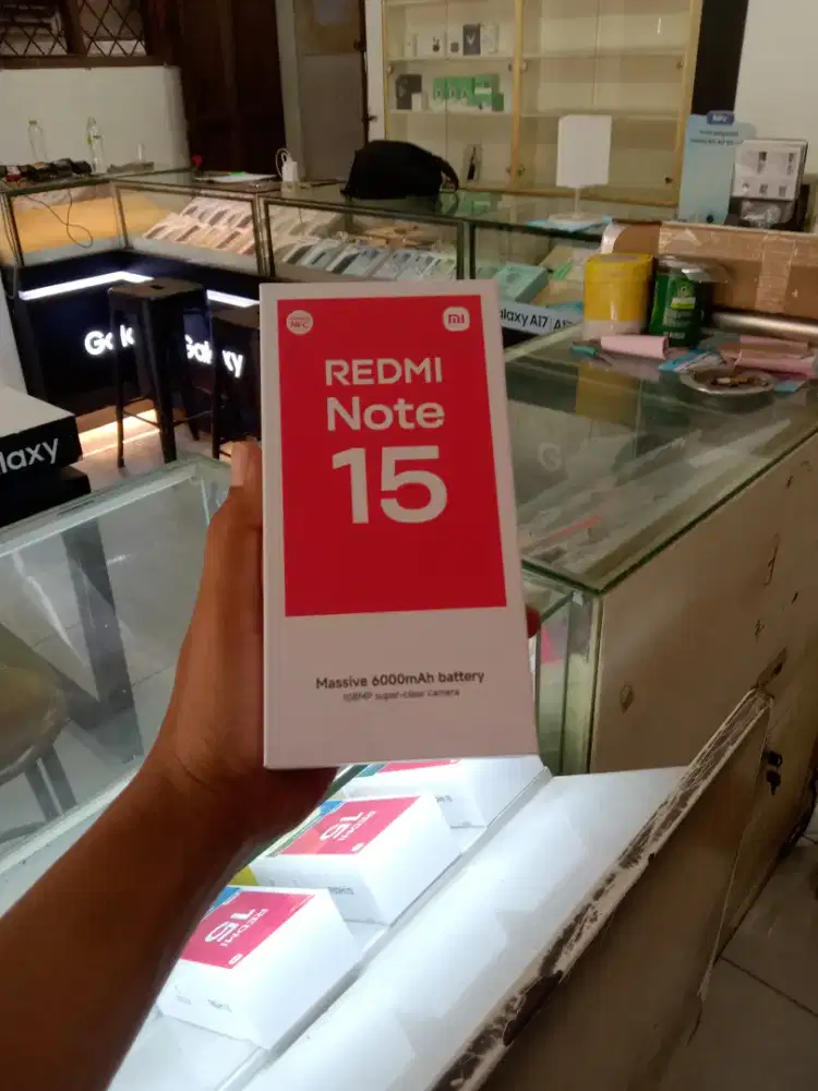 [ Fast respon WA ] Xiaomi Redmi Note 15 8/256 Garansi resmi 15bln