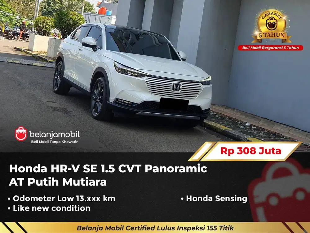 [ LOW KM 13RB ] Honda HRV HR-V HR V SE 1.5 Sensing Panoramic 2023/2024