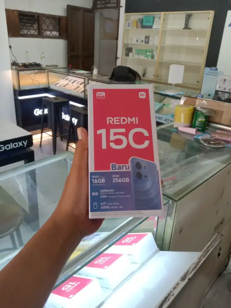 [ Fast respon WA ] Xiaomi Redmi 15C NFC 8+8/256 Garansi resmi 15bln