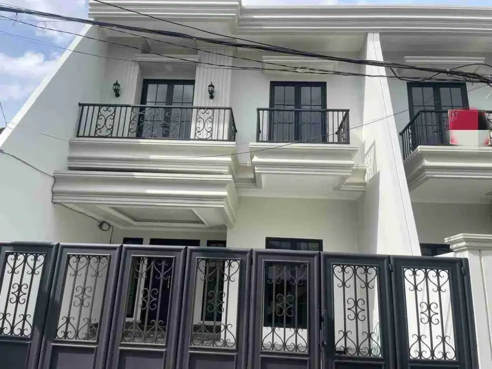 Rumah Baru Modern Classic Gagah Di Perumahan Duren Sawit Jakarta Timur