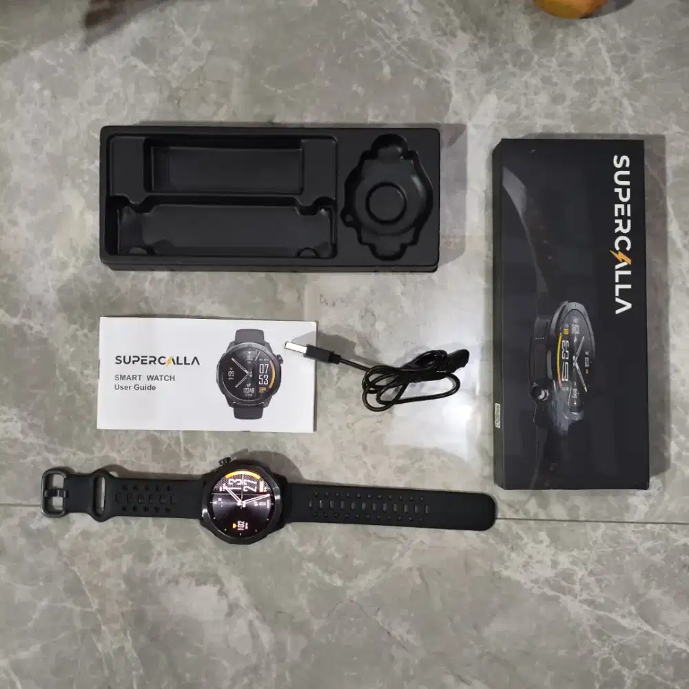Smartwatch Supercalla Mg5 MG Five Black