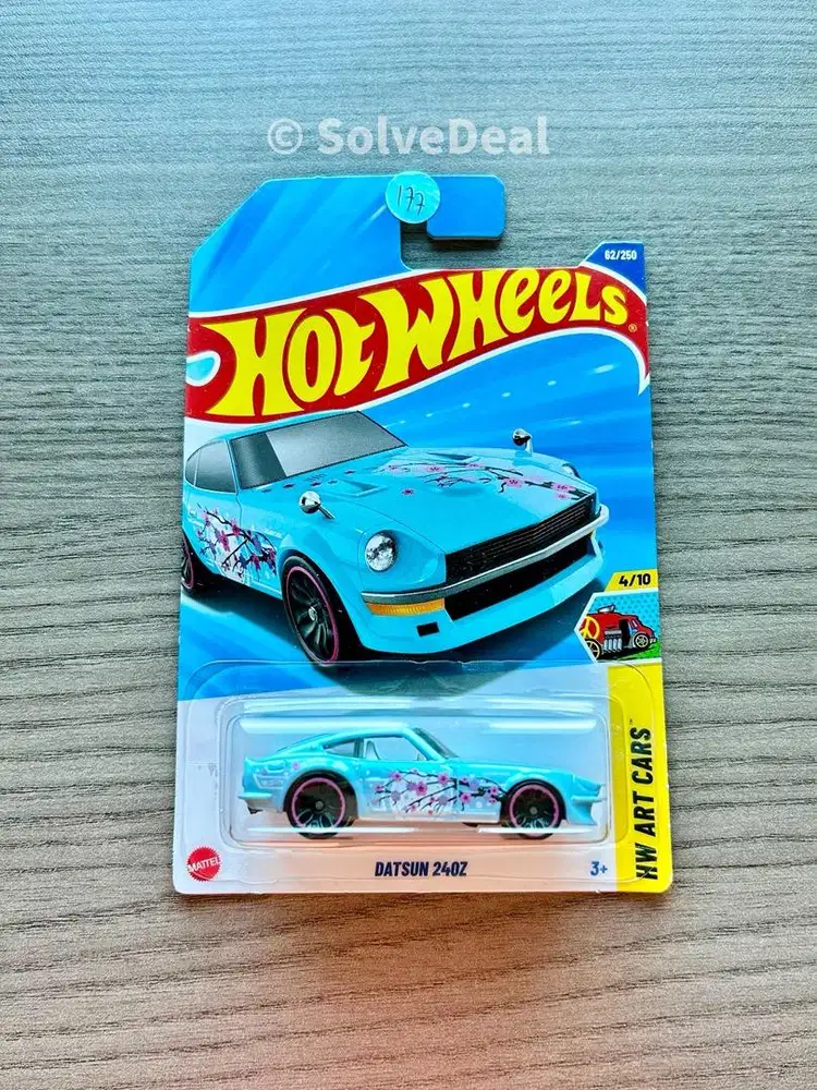 Hot Wheels Datsun 240Z 2025 Pearl Light Blue Koleksi Hotwheels