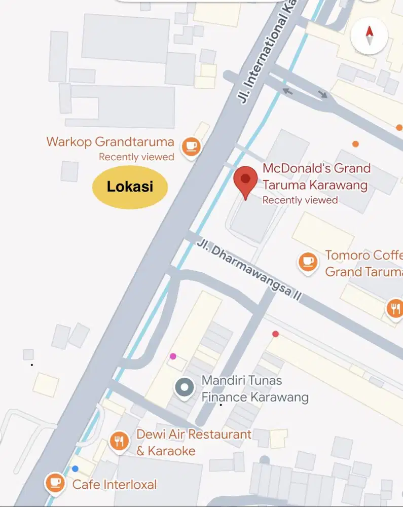 Dijual Tanah SHM 1.013 m² di JL. AKSES TOL KARAWANG BARAT