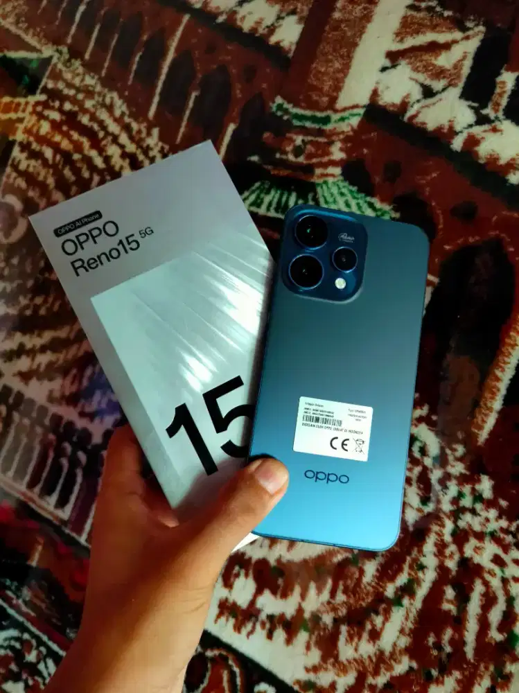 Di jual Santai Oppo Reno 15 5G 8+8/256Gb Pakean Peribadi Nominus Full