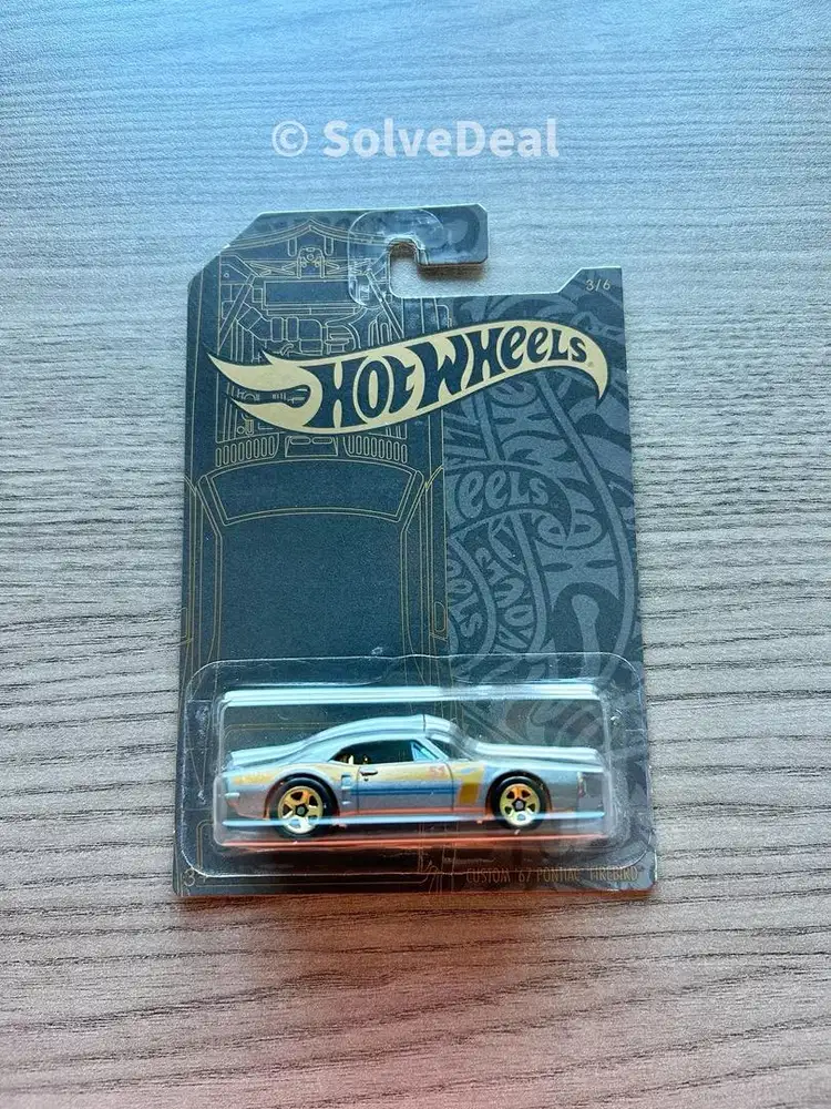 Hot Wheels Satin & Chrome Custom 67 Pontiac Firebird 2019 Hotwheels