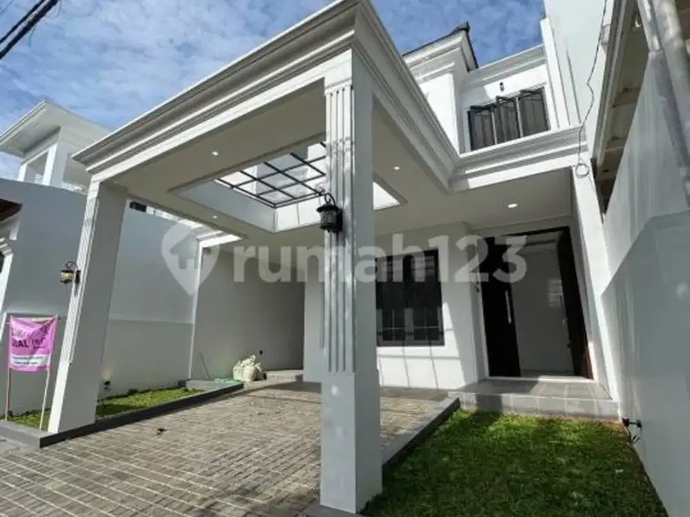 Rumah Brand New di Cinere 2 Lantai Halaman Depan & Belakang