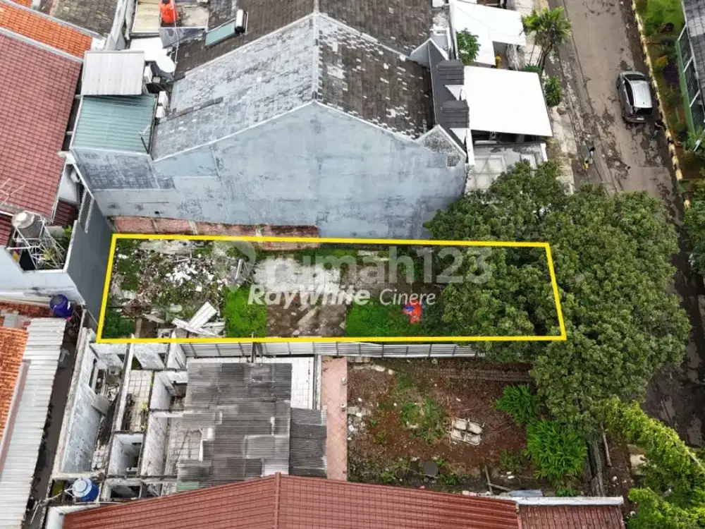 Tanah Siap Bangun di Komplek Cinere Luas 175 m2