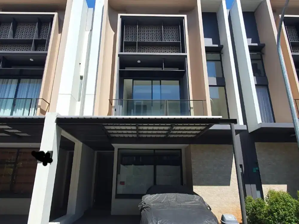 Dijual rumah 3 lantai di Tanakayu Cluster Vasya BSD City