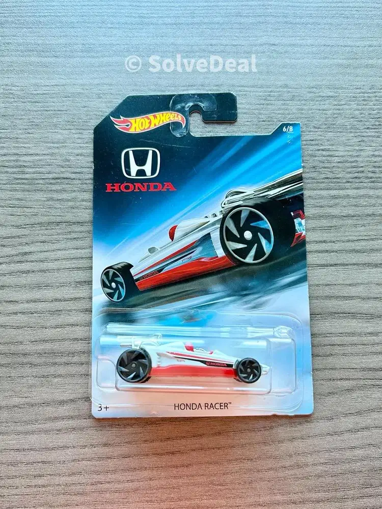 Hot Wheels Honda 70th Anniversary Honda Racer 2018 White Hotwheels
