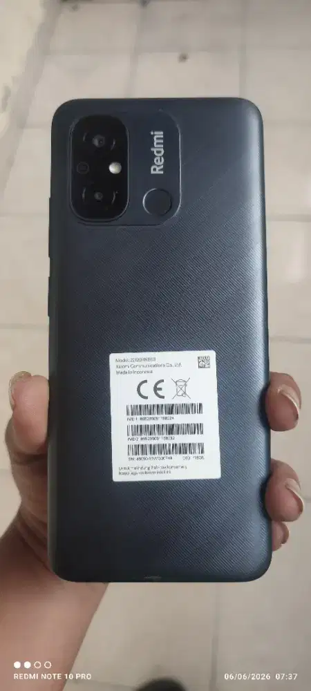 Xiaomi Redmi 12C Lengkap Mulus 95% Original