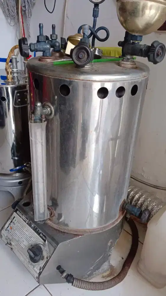 jual mesin dan kompor boiler untuk usaha laundry