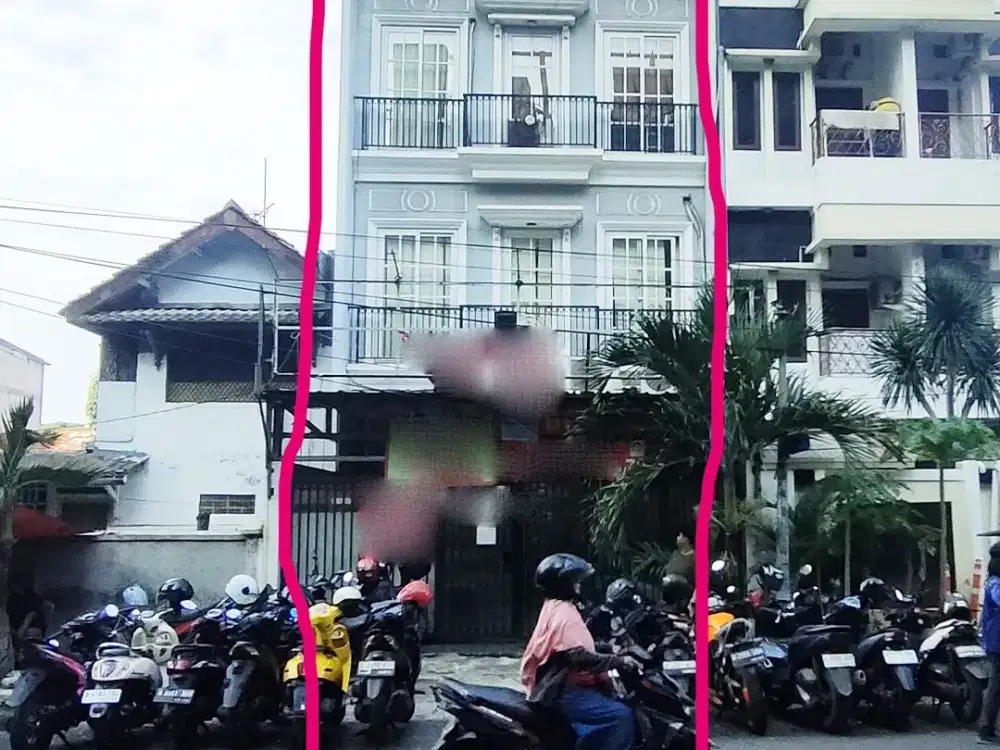 Ruko 3 Lantai Jl. Komplek Apron Timur, Kebon Kosong, Kemayoran, Jakarta Pusat