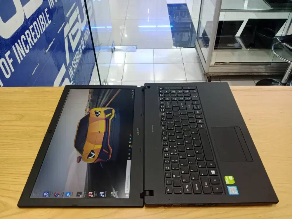 PROMO LAPTOP EDITING ACER TRAVELMATE P2510 CORE I7 GEN 8 RAM 8GB SSD 2
