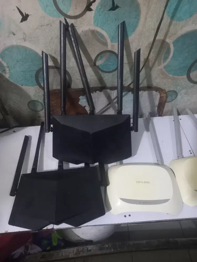 Rute wifi merk TP LINK dan TENDA jual borongan aja ada 4