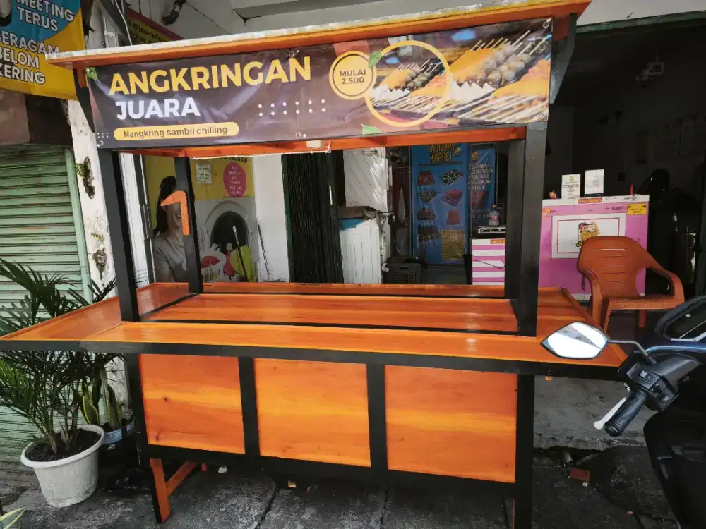 Dijual Angkringan baru 3 Hari Gak dipake Jual Rugi