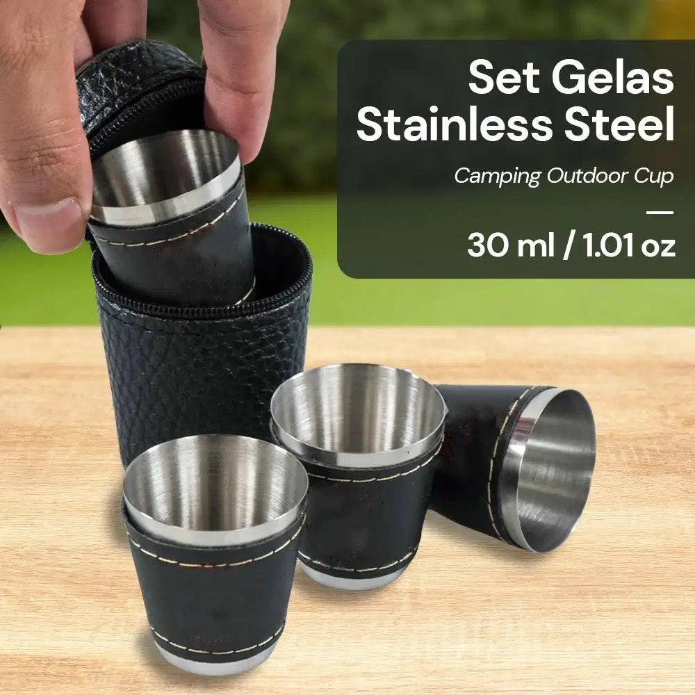 Set gelas camping