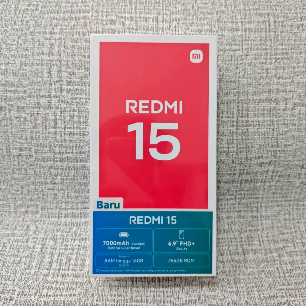 Xiaomi Redmi 15 4G 8/256GB New Resmi