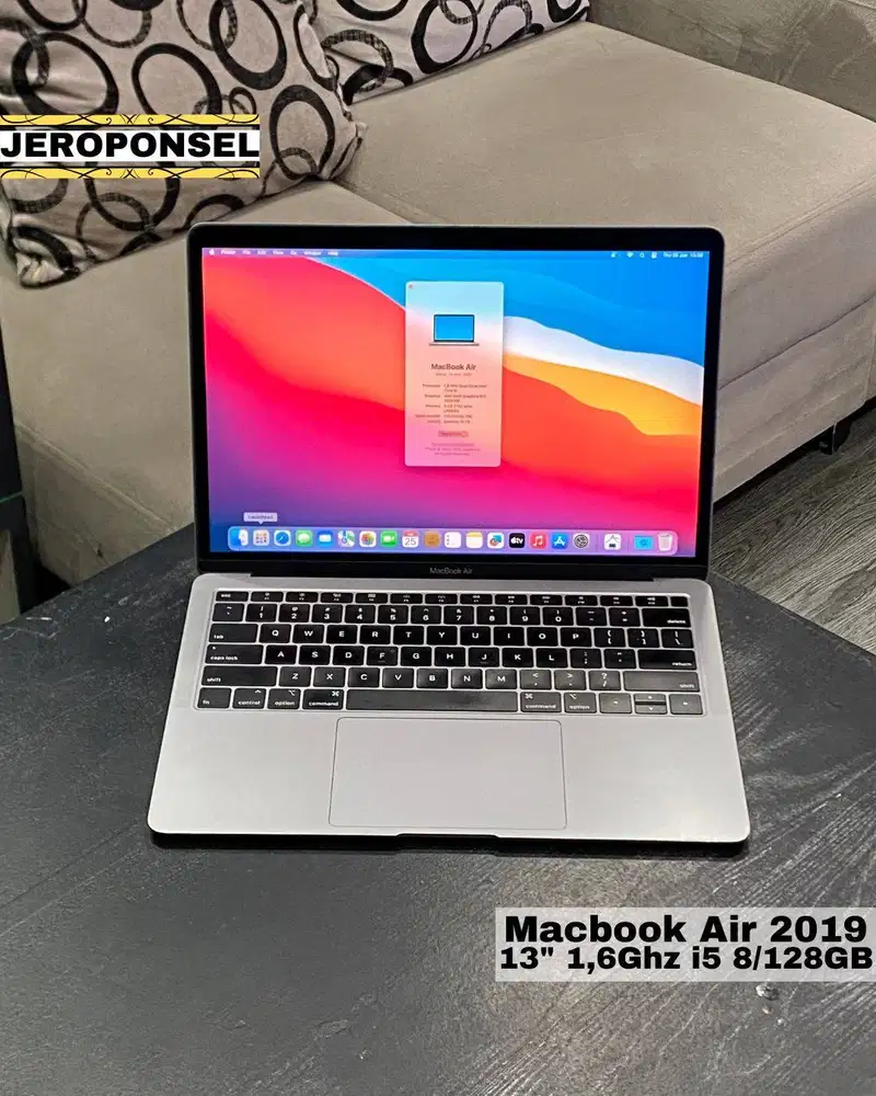 MACBOOK AIR 2019 128GB GRAY ORIGINAL GARANSI