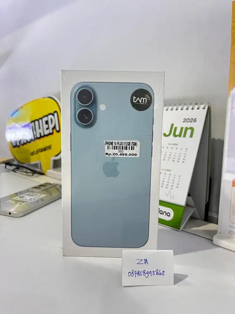 Iphone 16 plus 512gb ATLANTIS DAHSYAT