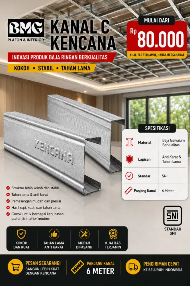 Jual kanal C kencana
