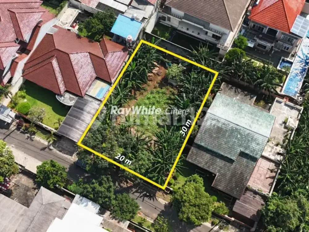 Tanah Siap Bangun di Megapolitan Cinere