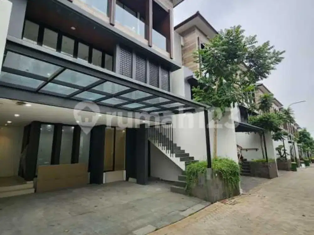 Rumah Baru di Townhouse Eksklusif Andara Desain Modern 2 Lantai
