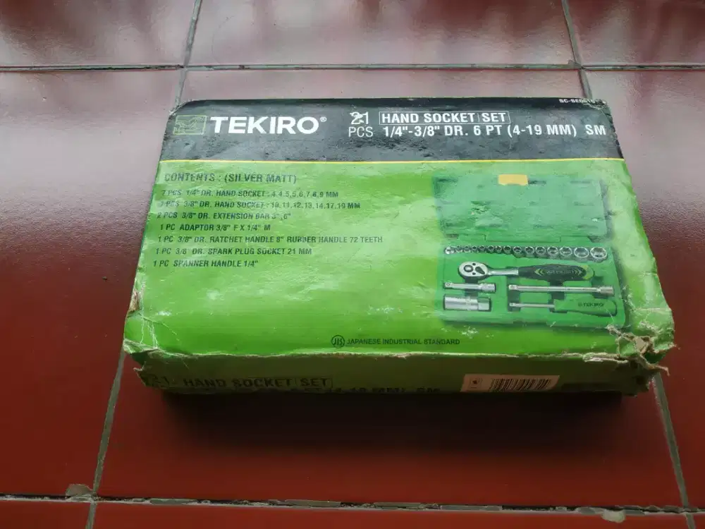 Tekiro Hand Socket Set 21PCS