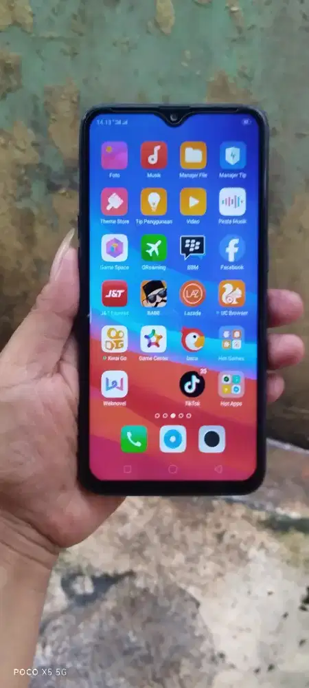 Oppo A7 ram 4/64gb msh original semua batangan