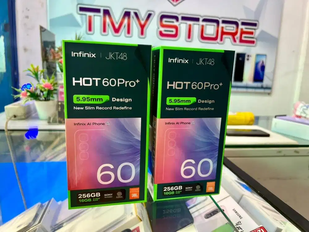 INFINIX HOT 60 PRO PLUS RAM 16/256GB LIKENEW GARANSI RESMI INDONESIA