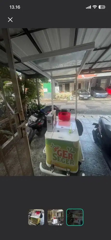 Gerobak seped keliling