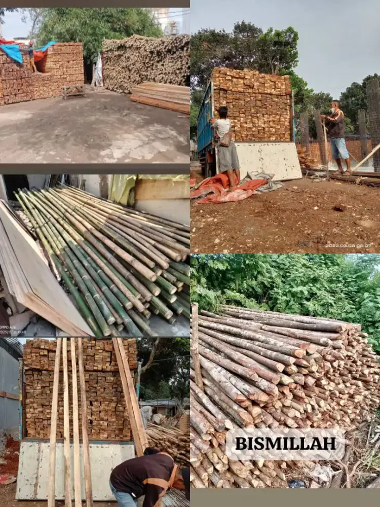 JUAL BAMBU & KAYU BERKEMBANG BAMBU UD