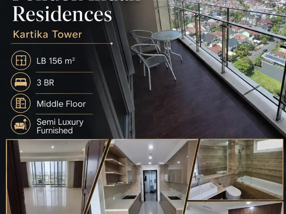 Dijual Cepat Apartemen Pondok Indah Residence Lokasi Jakarta Selatan