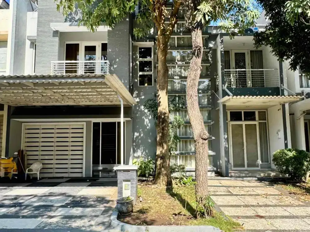sewa rumah siap huni minimalis modern pakuwon indah