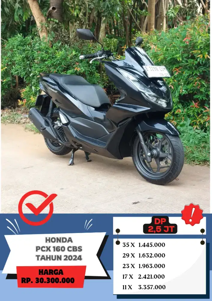 Honda PCX 160 CBS Tahun 2024