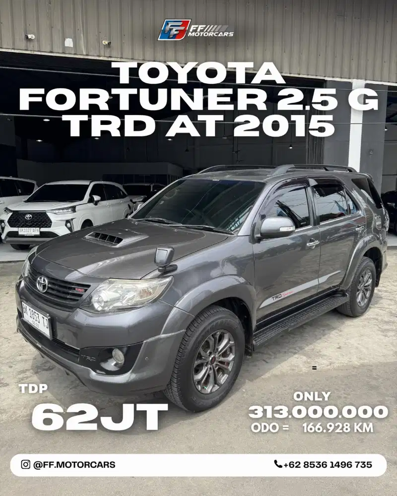 Toyota Fortuner 2.5 G TRD AT 2015.