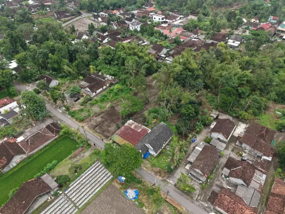 Tanah SHM Kalasan 100 Meter Jalan Utama Cicilan Bunga 0%