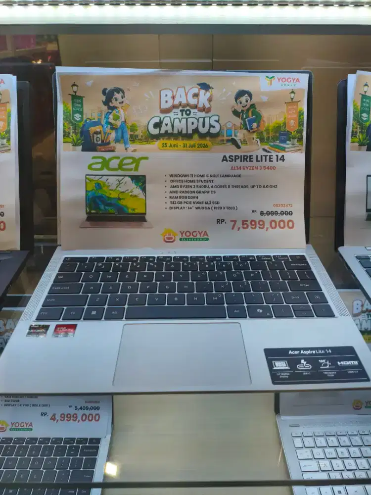 Laptop ACER ASPIRE LITE 14 AL14 RYZEN 3 5400